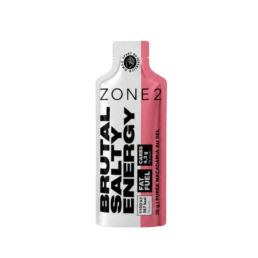 PURÉE ENERGETIQUE MACADAMIA SEL - ZONE 2 BSE BOX 10 Pcs