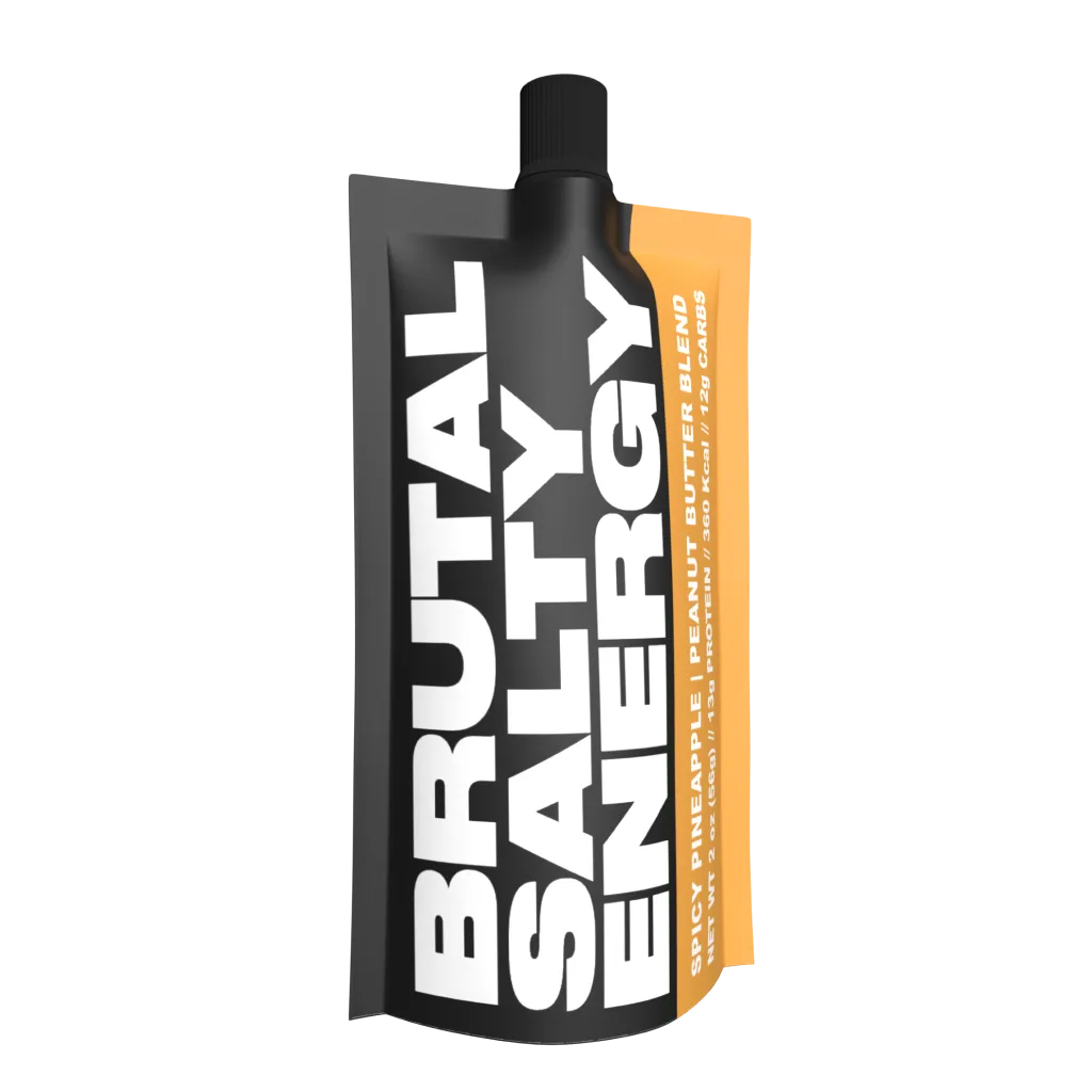 Purée énergétique Ananas &amp; Piment — Brutal Salty Energy